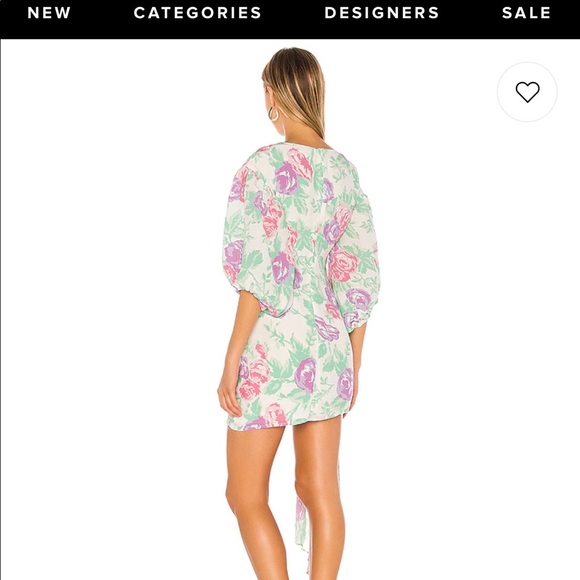 Revolve Martha Mini Dress Catalina floral Print - Picture 2 of 5